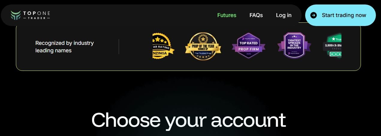 Top One Trader Prop Firm Review